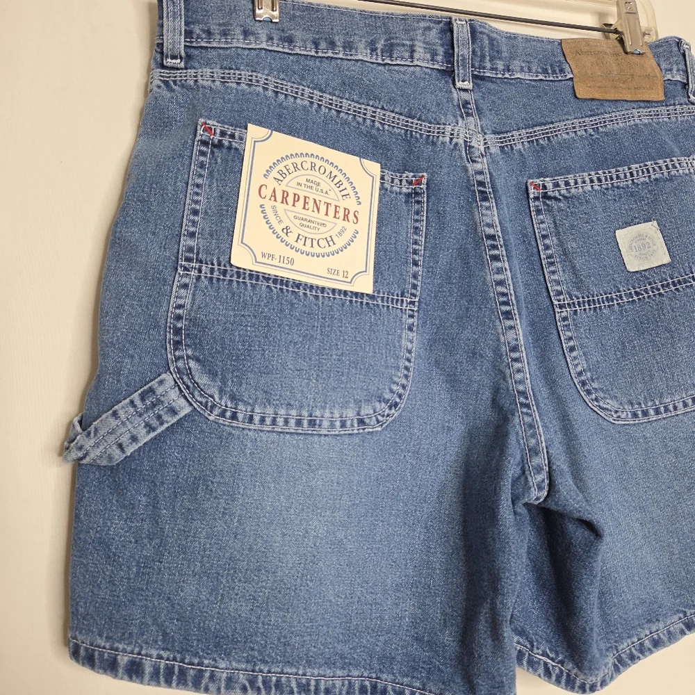 Women's Blue Denim Jean Shorts